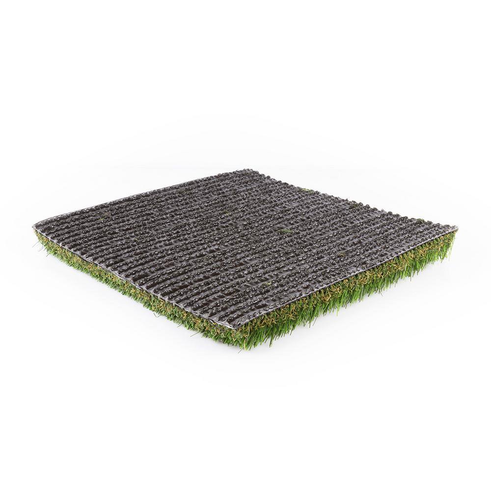 15 ft. W x Cut to Length Green and Tan Nylon Artificial Grass Turf - Hercitys