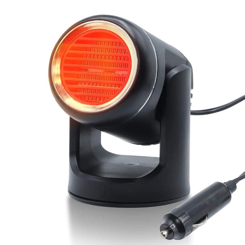 12V 150W Car Heater and Defroster with 360° Rotatable Holder - Hercitys