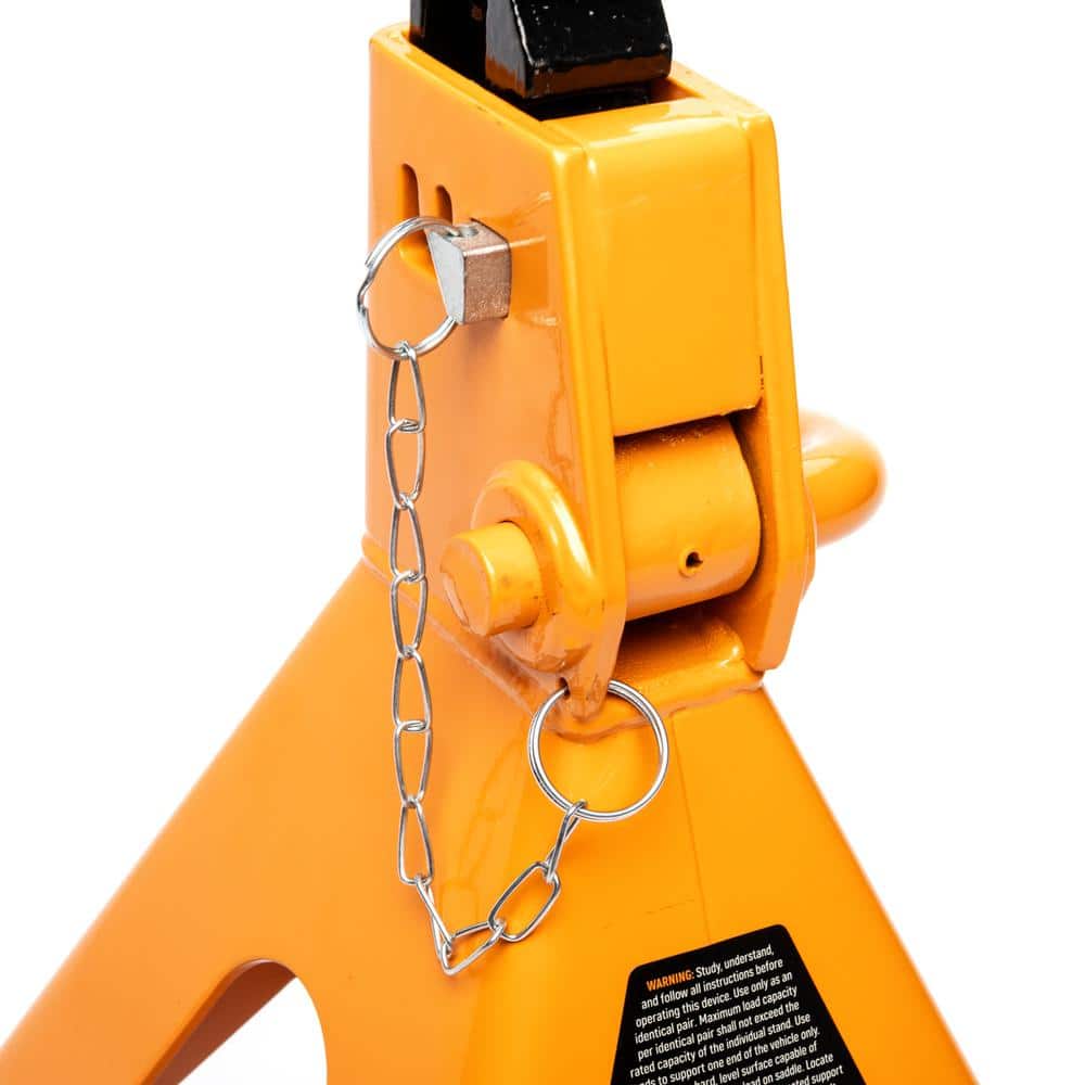 2-Ton Ratcheting Jack Stands (2-Piece) - Hercitys