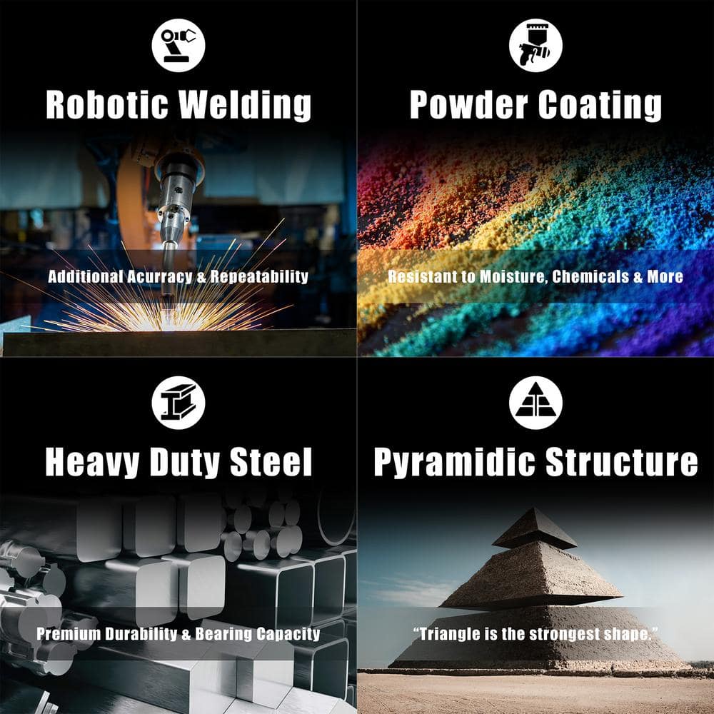 3-Ton Jack Stands (2 Pack) - Hercitys