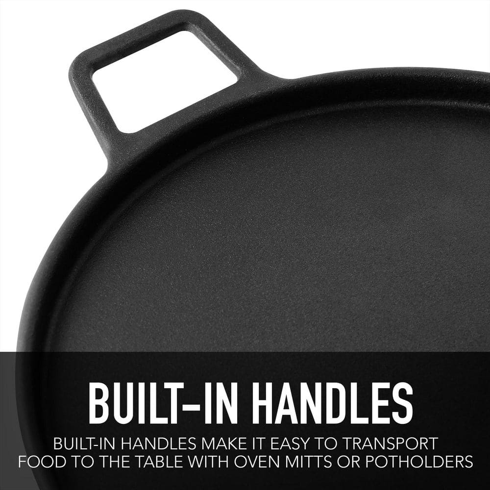 14 in. Cast Iron Pizza Pan - Hercitys