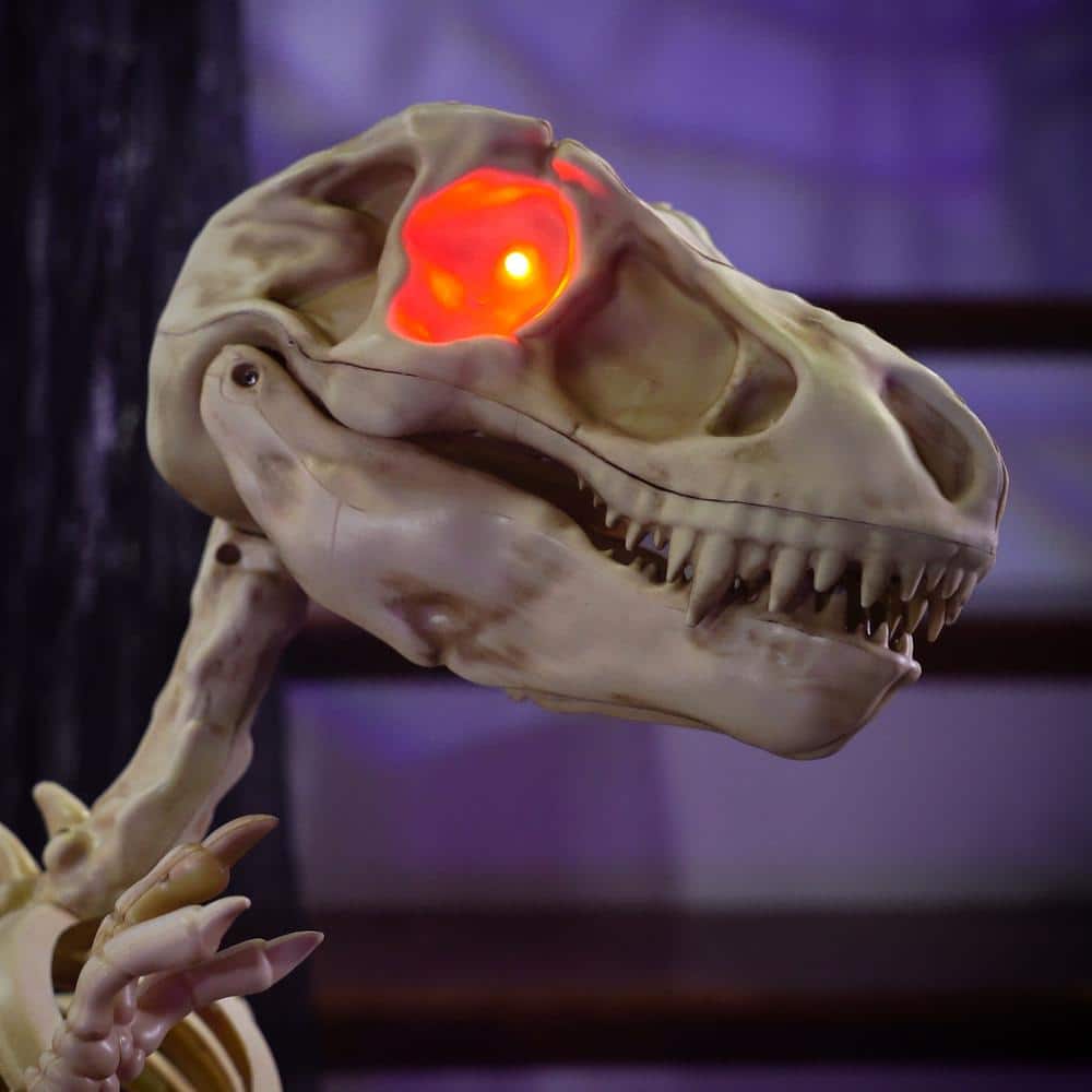 34 in. Animated T-Rex with LED Eyes - Hercitys