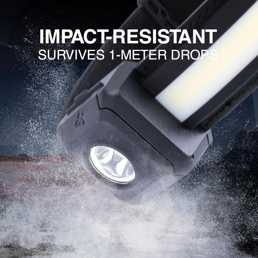 350 Lumens Slim Dual Beam Headlight - Hercitys