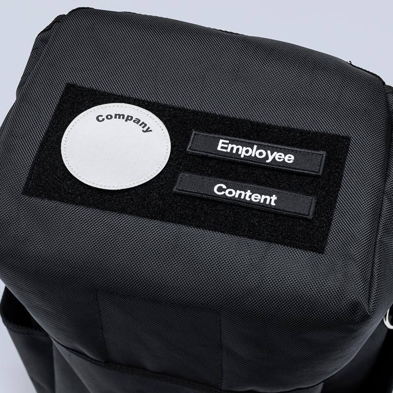 12 in. Small Tethered Tool Bag, Empty - Hercitys