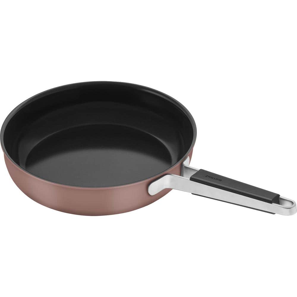 11 in. Rose Stainless Steel Ceramic Coated Nonstick Frying Pan - Hercitys