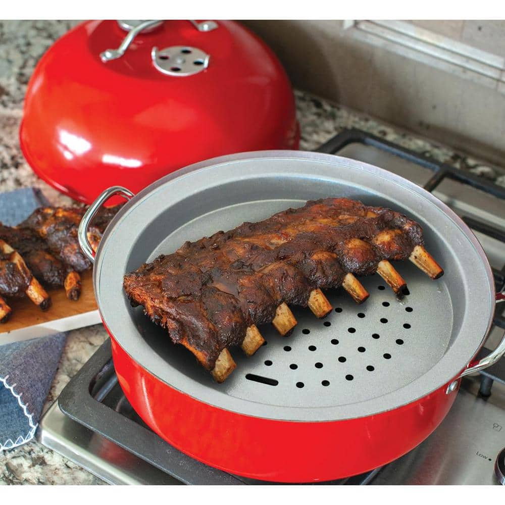 0 qt. Aluminum Kettle Smoker - Hercitys