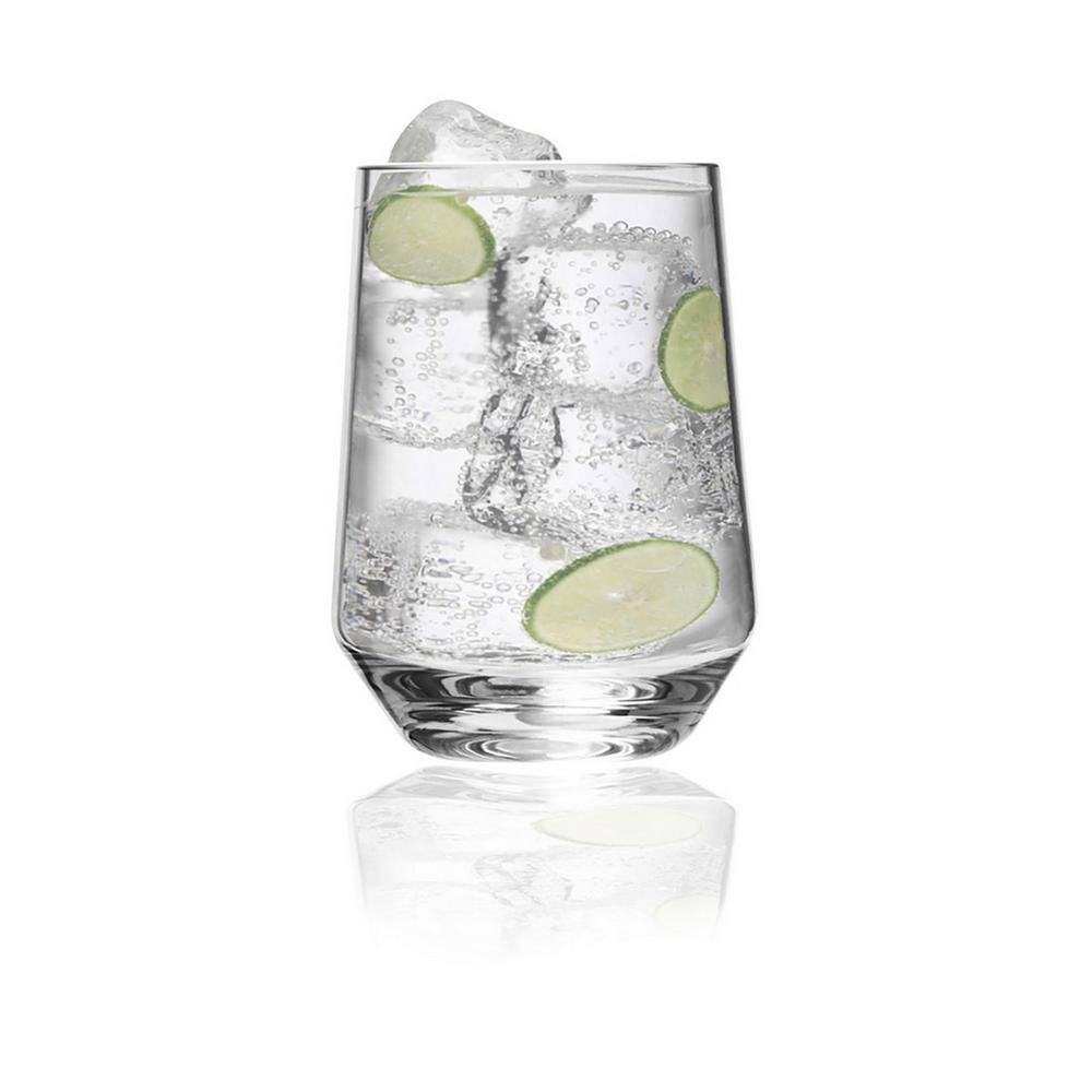 17 oz. Clear Acrylic Wine Glasses Set (Set of 4) - Hercitys