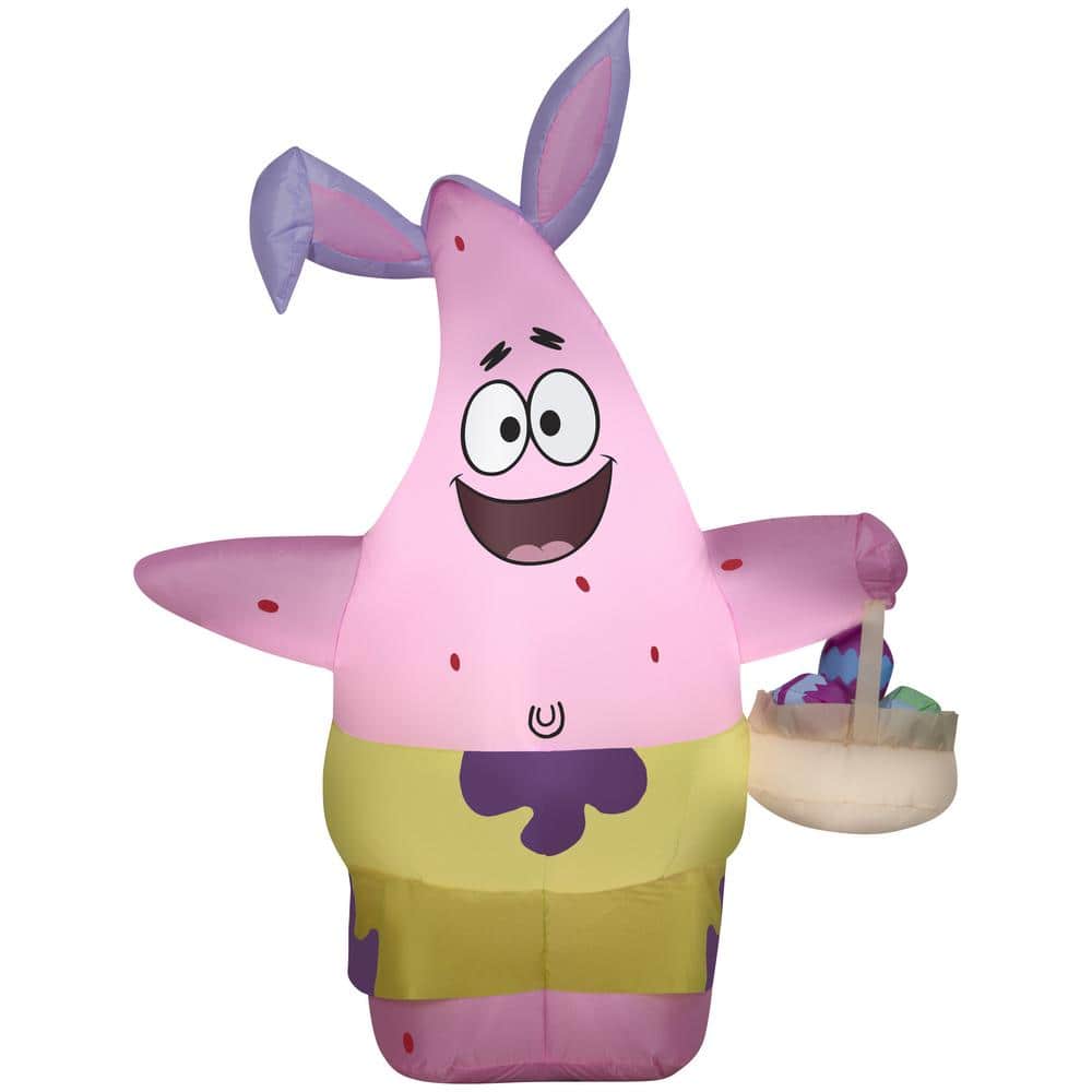 4Ft. Tall Airblown Patrick in Easter Outfit - Hercitys