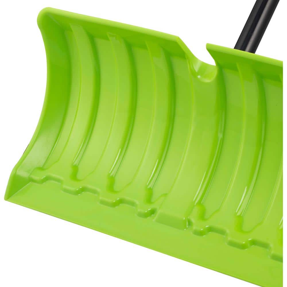 21 in. Blade, 35 in. Handle, Snow Pusher Shovel - Hercitys