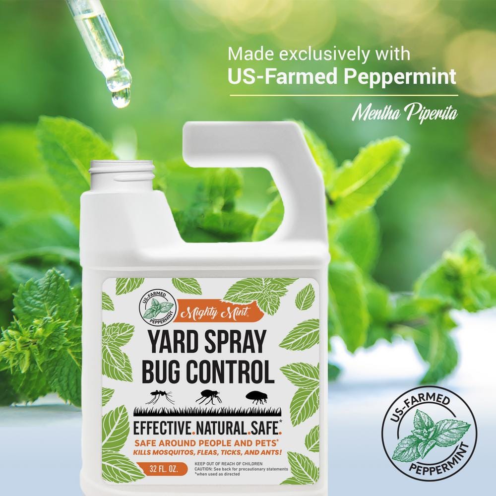 32 oz. Yard Spray Bug Control Peppermint Spray - Hercitys