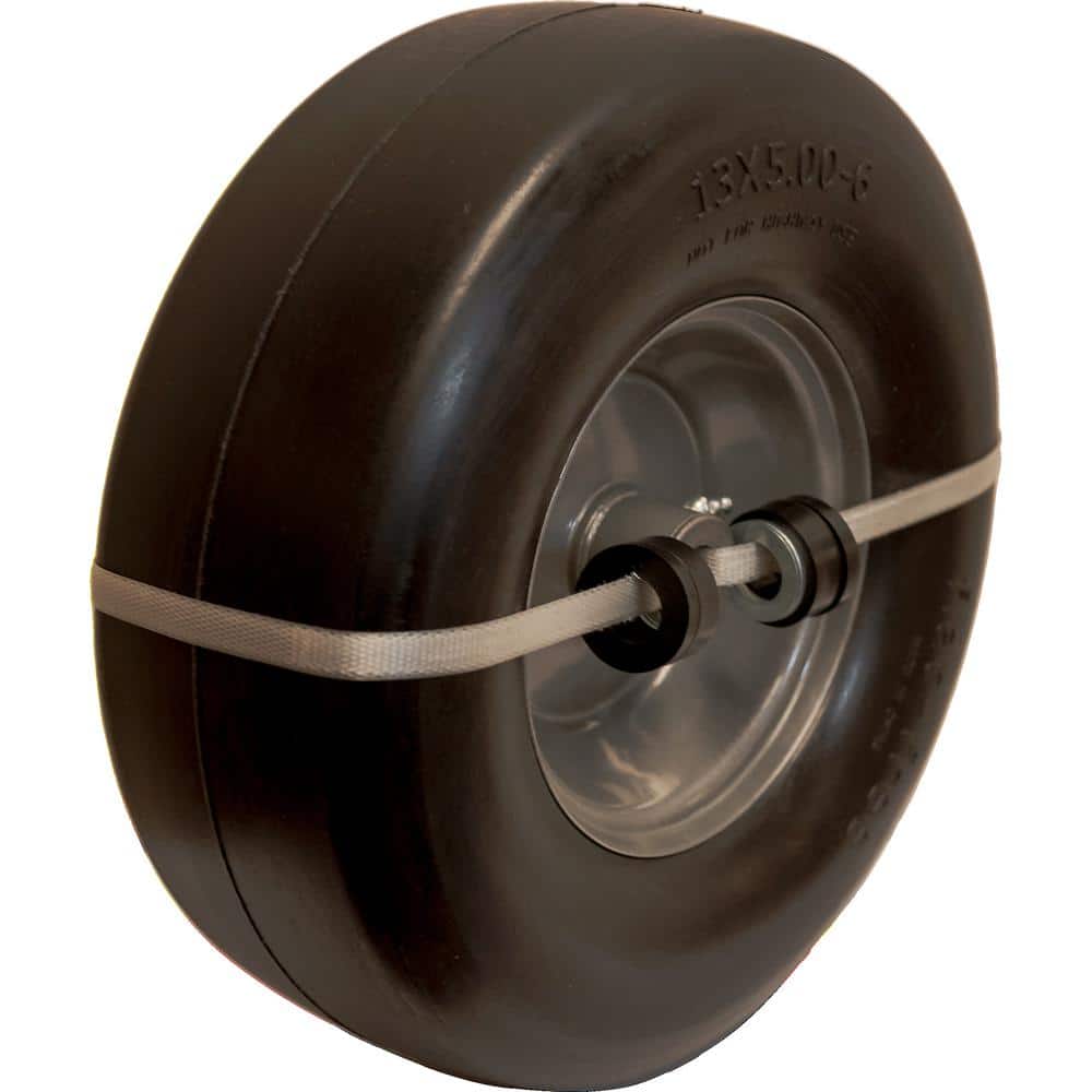 13 x 5.00-6 Flat-Free PU Assembly with Bushing (3/4 in.) Kits - Hercitys