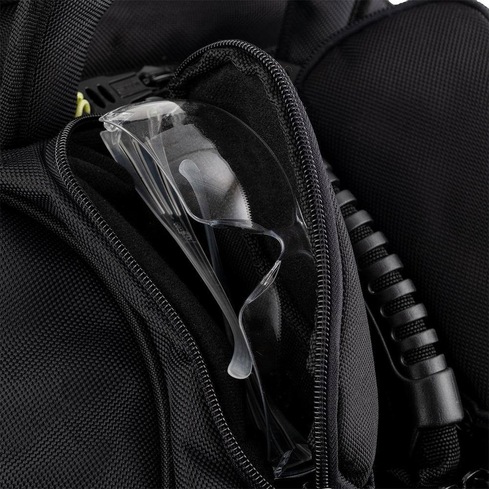 14 in. Heavy Duty High Visibility Protech 32-Pocket Tool Bag Backpack - Hercitys