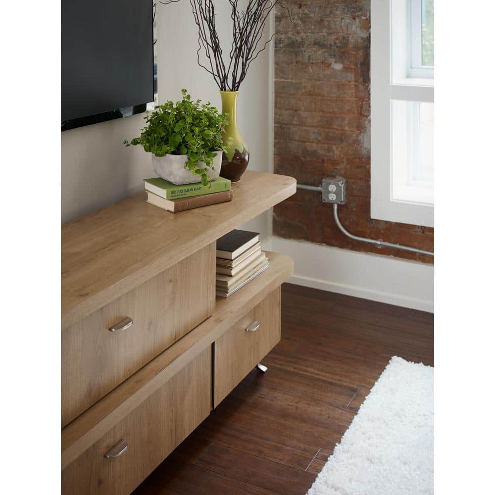 4 ft. x 8 ft. Laminate Sheet in Planked Urban Oak with Natural Grain Finish - Hercitys