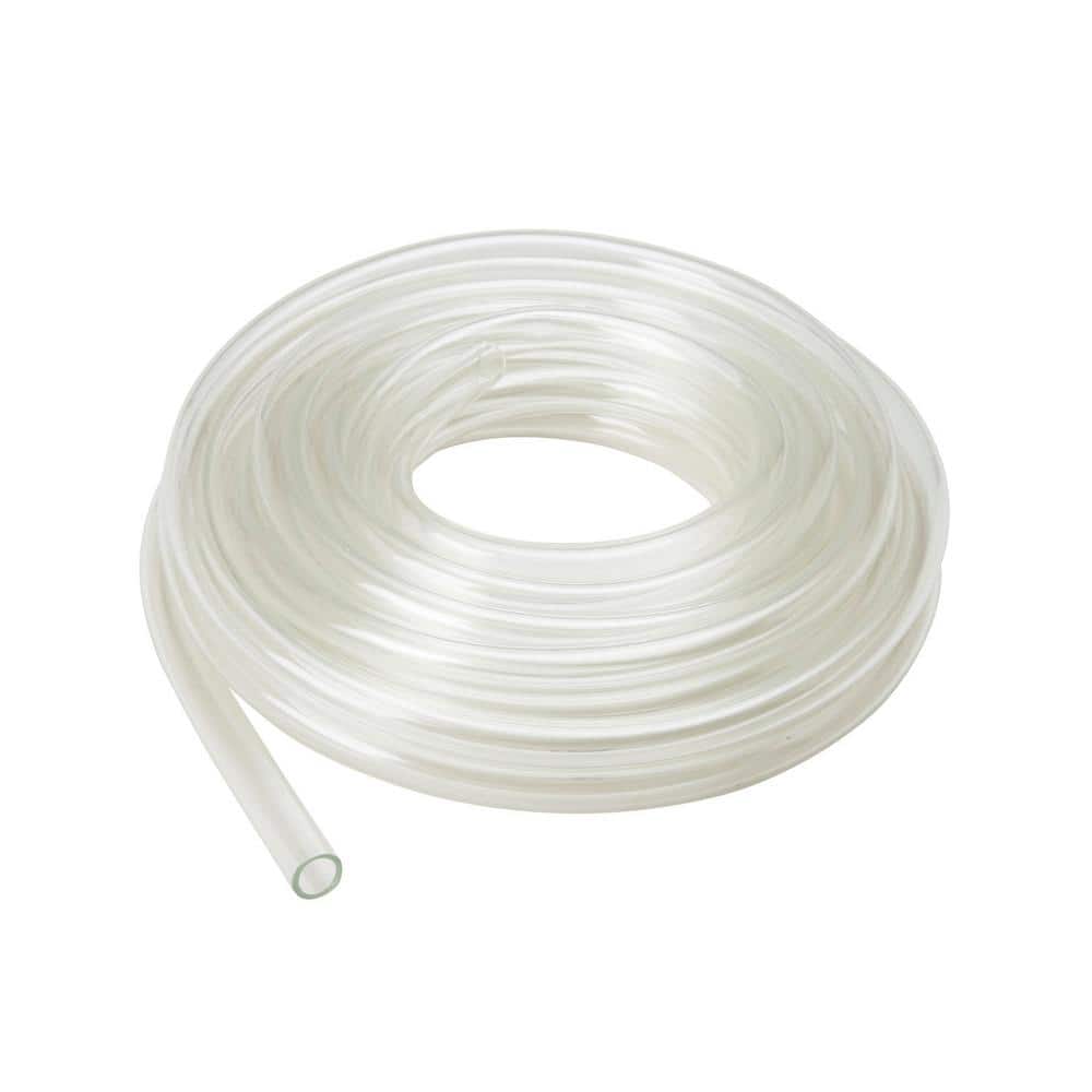 1-5/8 in. O.D. x 1-1/4 in. ID x 50 ft. Clear Vinyl Tubing - Hercitys