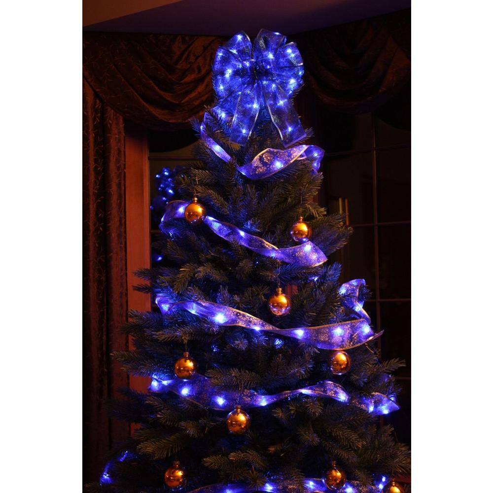12 ft. 36-LED Blue Ribbon Lights - Hercitys