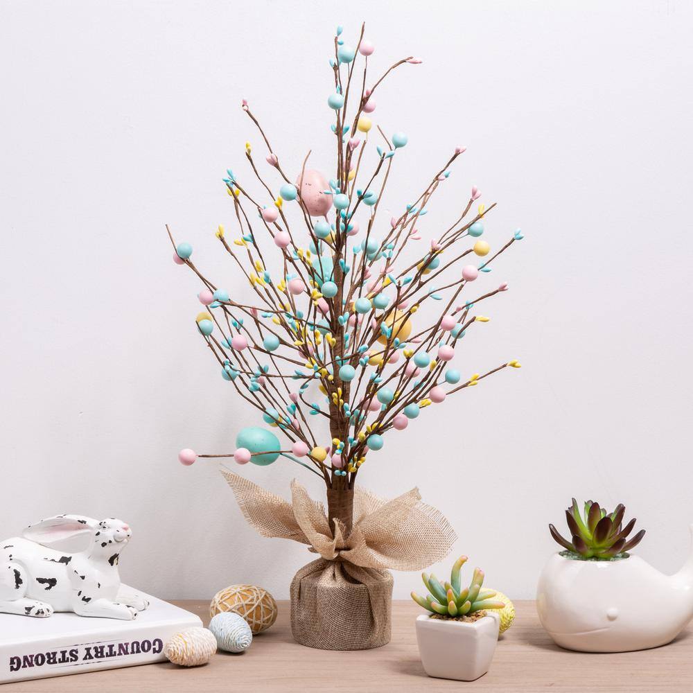 18 in. H Easter Eggs Table Tree - Hercitys