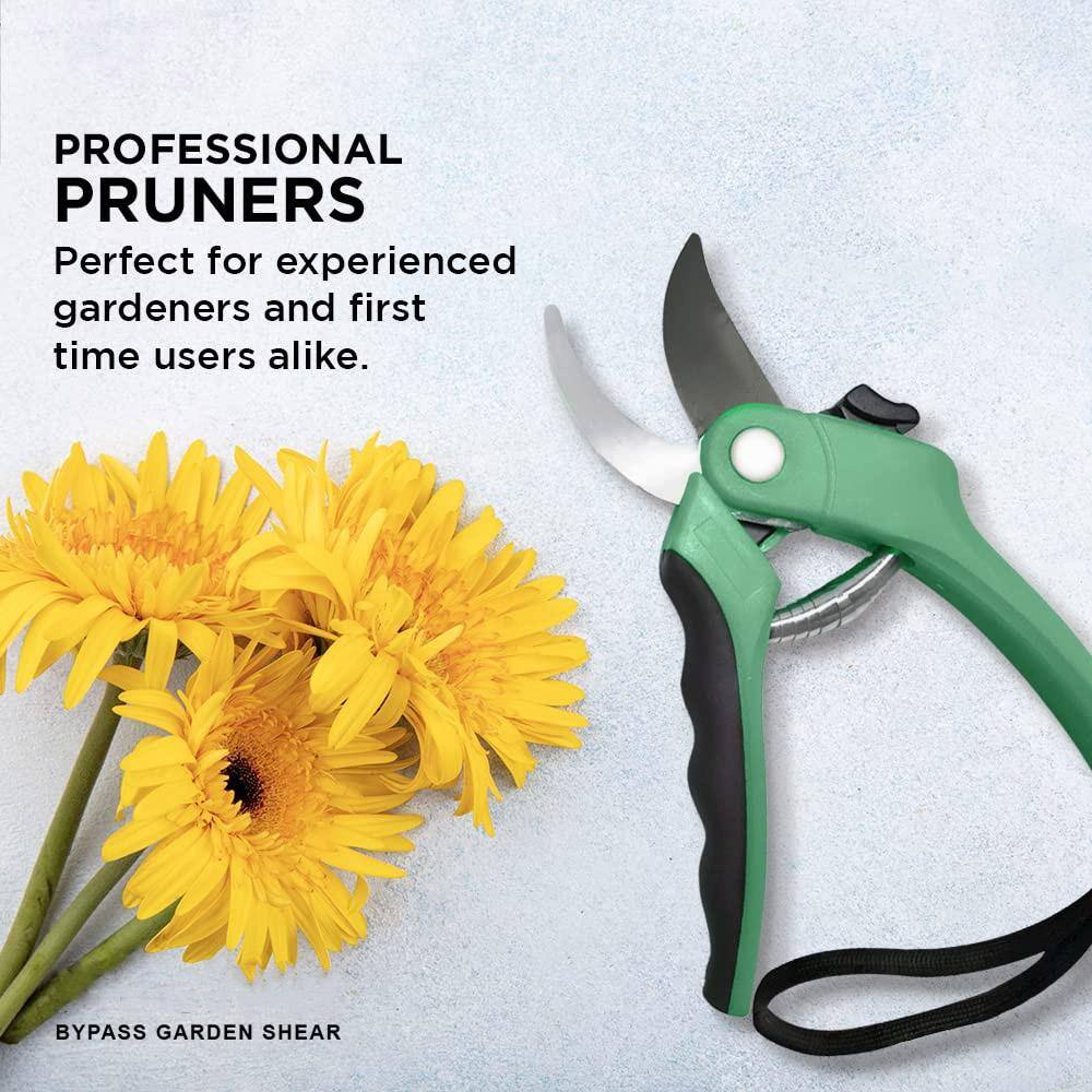 2.5 in. Pruning Shears Heavy-Duty Stainless Steel Bypass - Hercitys