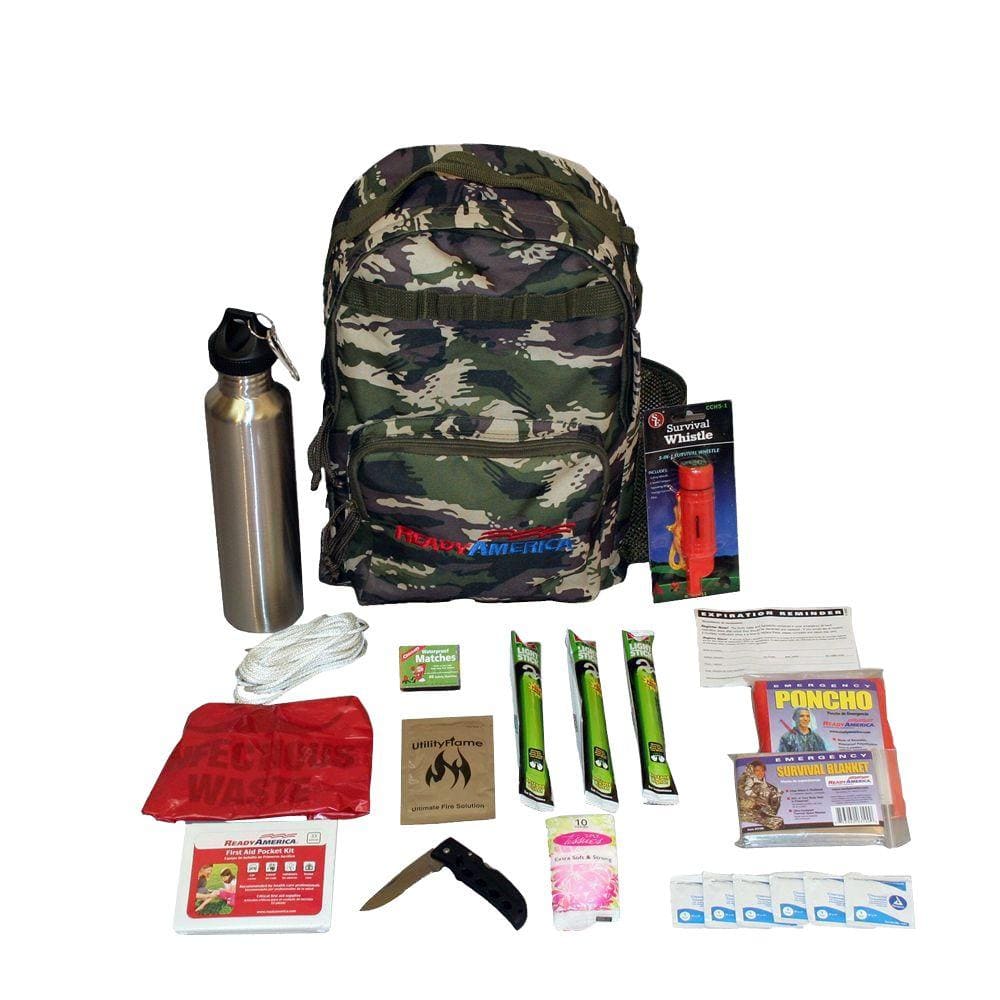 1-Person Essentials Outdoor Survival Kit - Hercitys