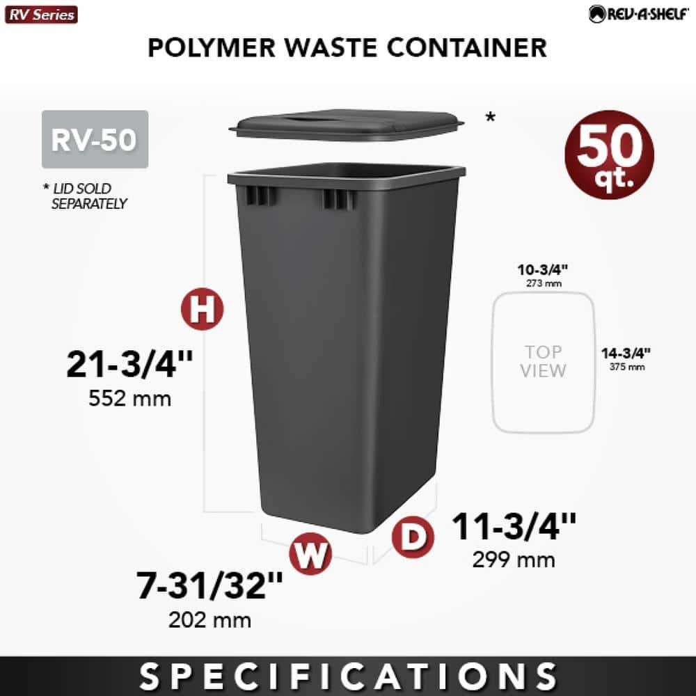 50 Qt.. Replacement Container Only - Hercitys