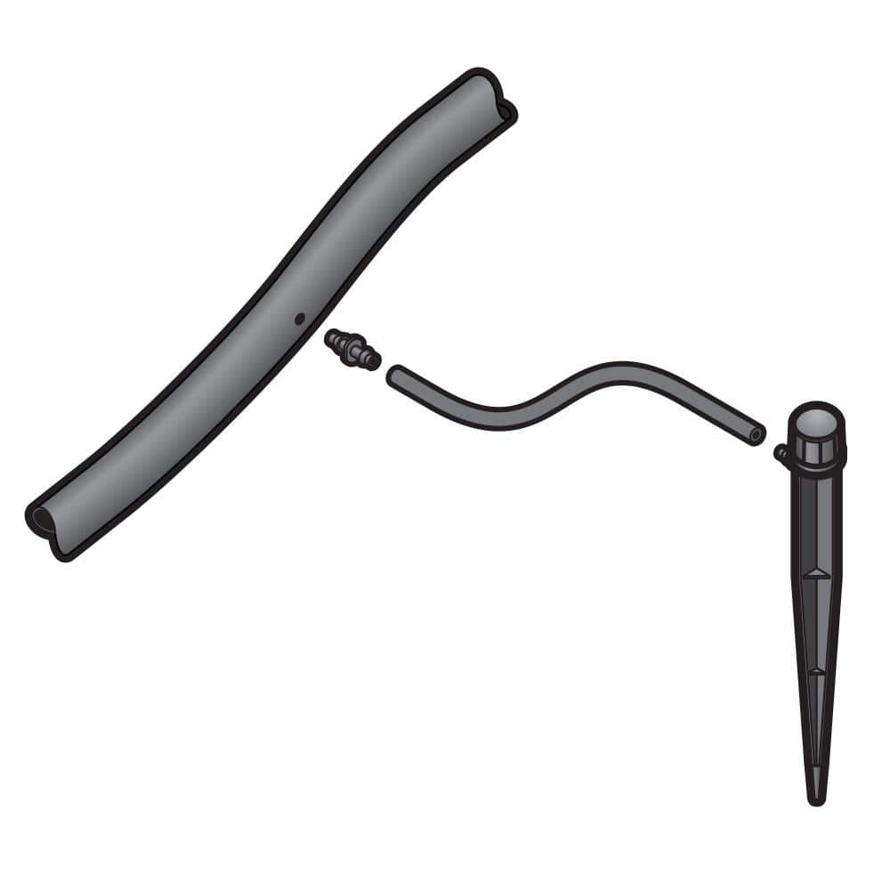 0-30 GPH Adjustable Bubbler on Spike 360° (25-Pack) - Hercitys