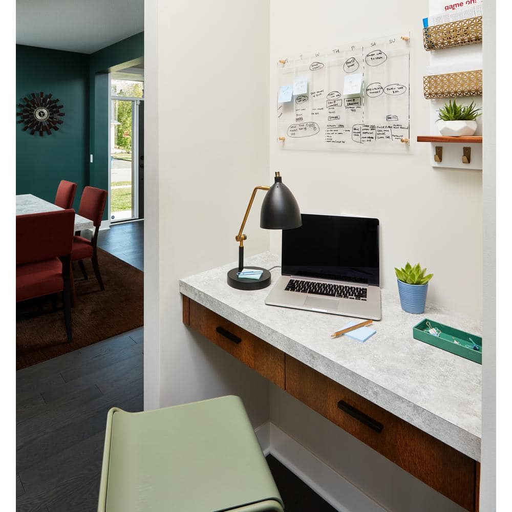 4 ft. x 8 ft. Laminate Sheet in Patine Concrete with Monolith Finish - Hercitys