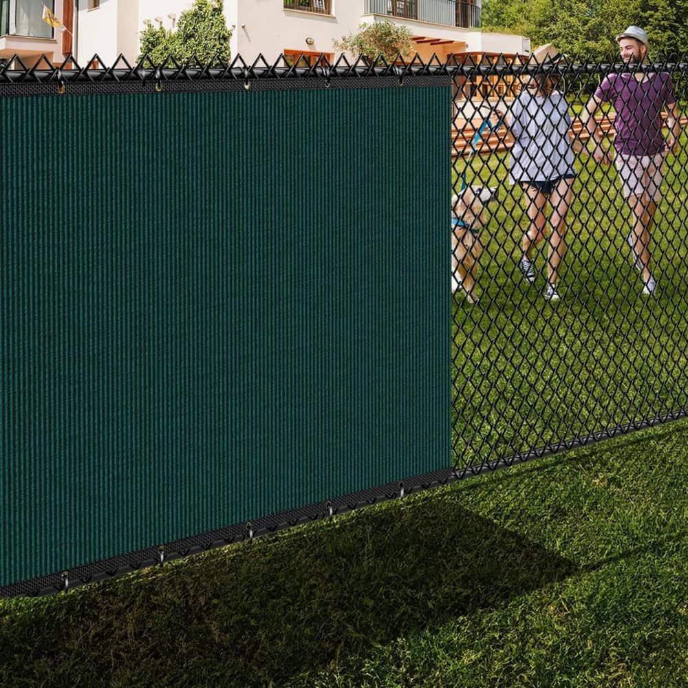 4 x 50 ft. Dark Green Privacy Screen Fence - Hercitys