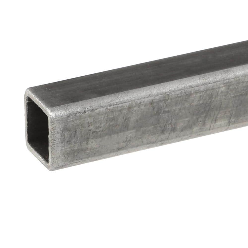 1/2 in. x 6 ft. Plain Steel Square Tube - Hercitys