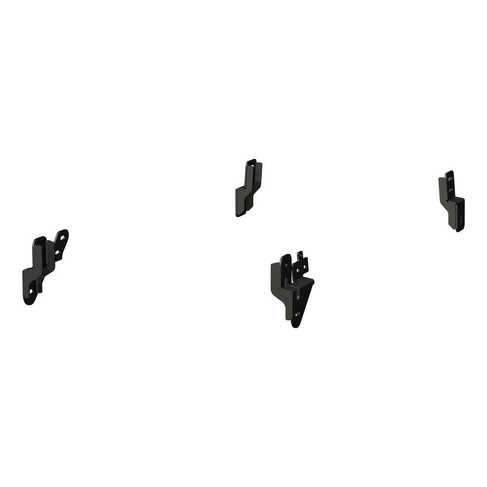 3-Inch Round Black Steel Nerf Bars, No-Drill, Select Dodge, Ram 1500, 2500, 3500 - Hercitys