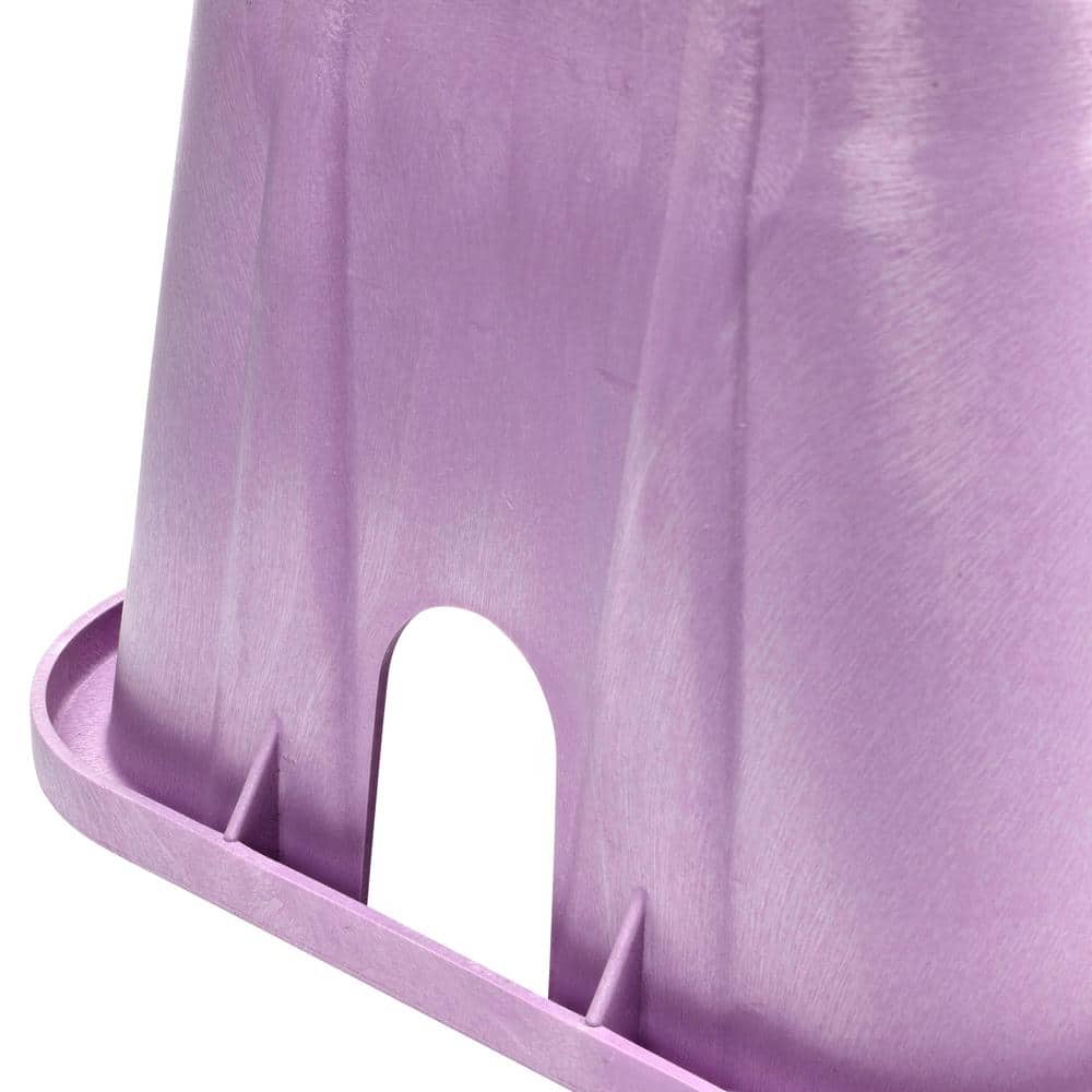 14 in. X 19 in. Pro-Spec® Series Rectangular Valve Box and Cover, 12 in. Height, Purple Box, Reclaimed Water Cover - Hercitys