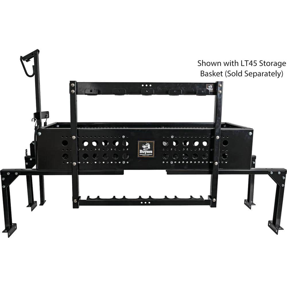 5-Tier Open Landscape Trailer Hand Shovel Tool Holder Rack - Hercitys