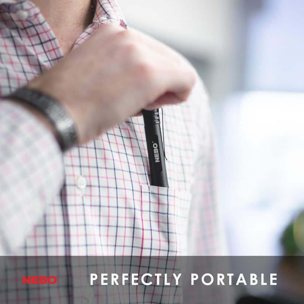 180 Lumens Flex Fuel Rechargeable Led Pocket Pen Flashlight - Hercitys