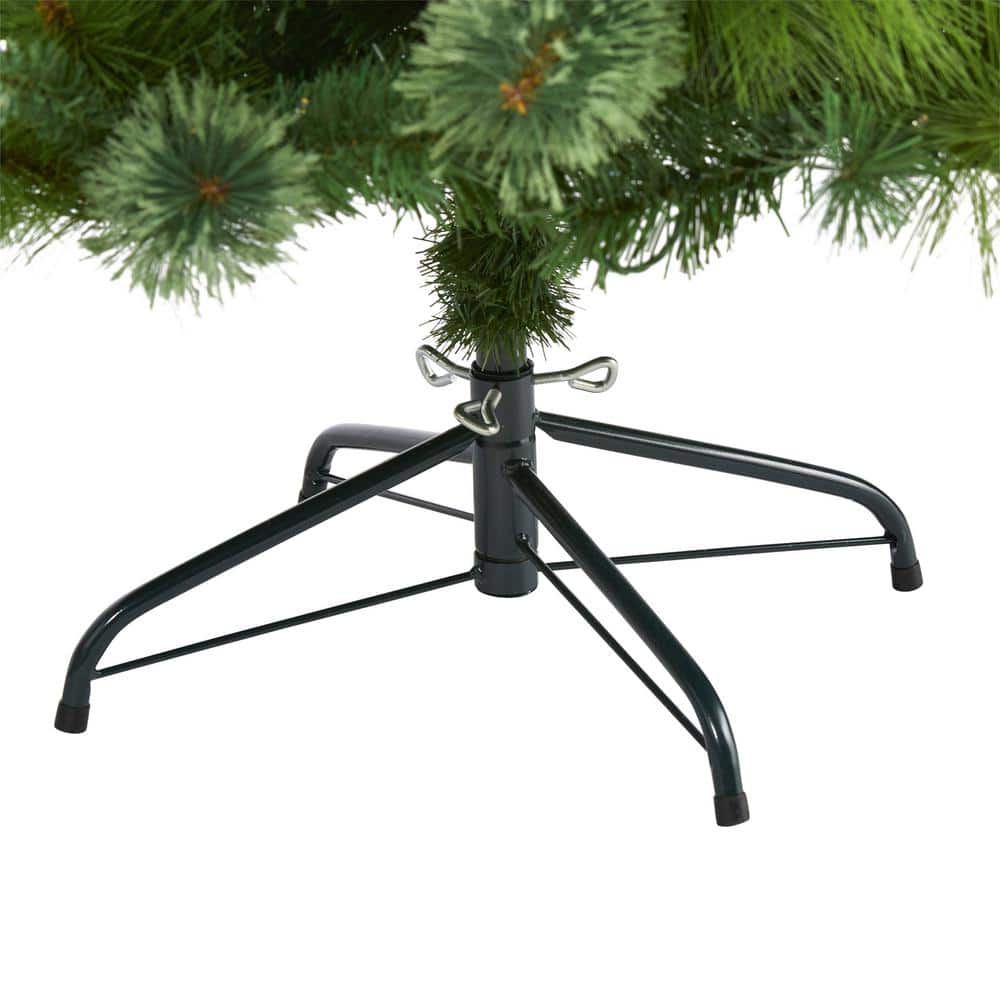 5 ft. Pre-Lit Montana Mixed Pine Artificial Christmas Tree with Pine Cones, Berries and 250 Clear LED Lights - Hercitys