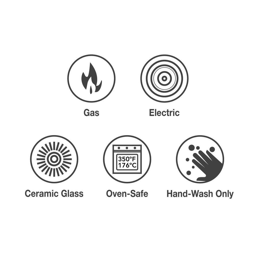 3 qt. Hard-Anodized Aluminum Nonstick Covered Sauce Pan - Hercitys