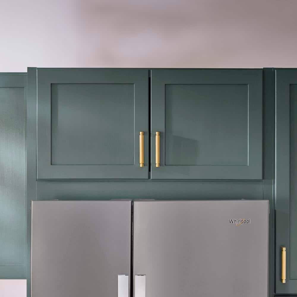 33 in. W x 24 in. D x 12 in. H Ready to Assemble Wall Bridge Kitchen Cabinet in Unfinished with CLICKREADY Technology - Hercitys