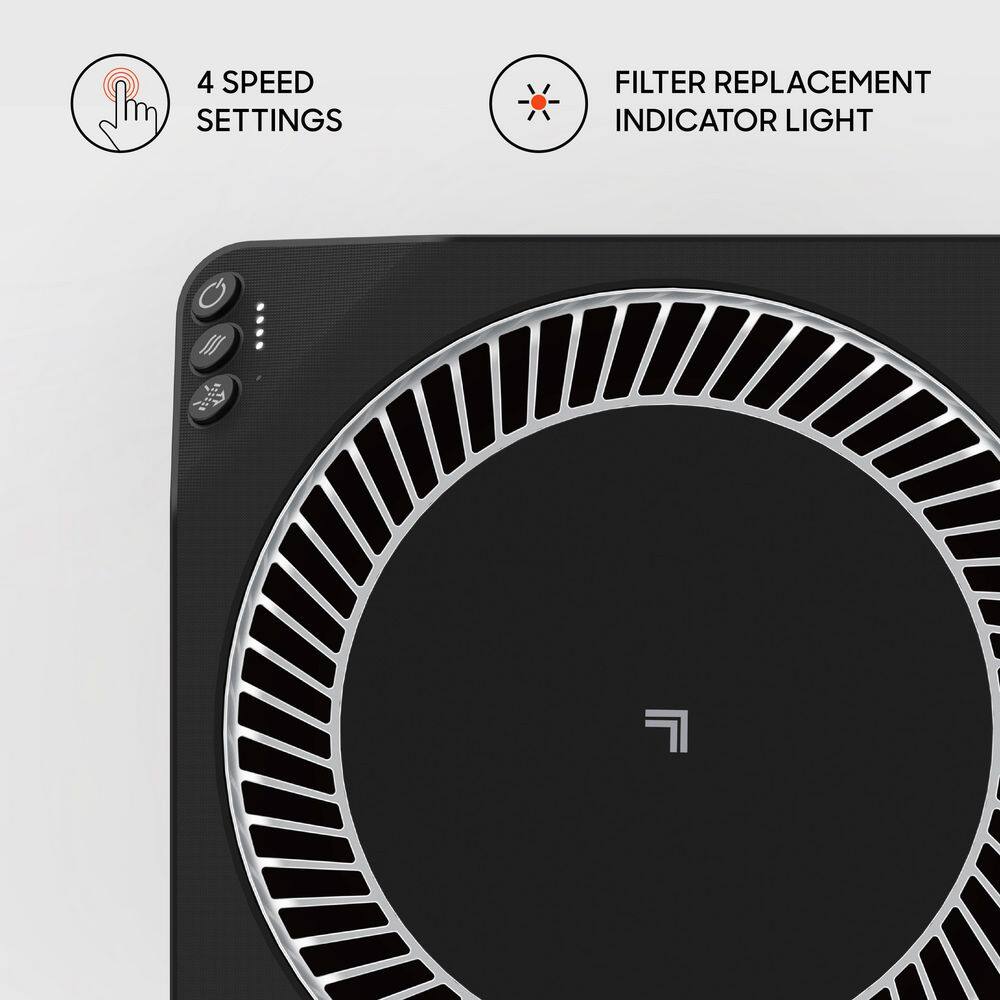 5-Air Purifier, Black - Hercitys