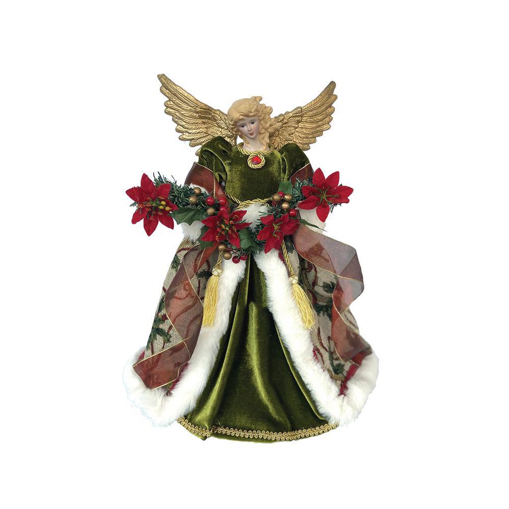 16 in. Poinsetta Angel - Hercitys