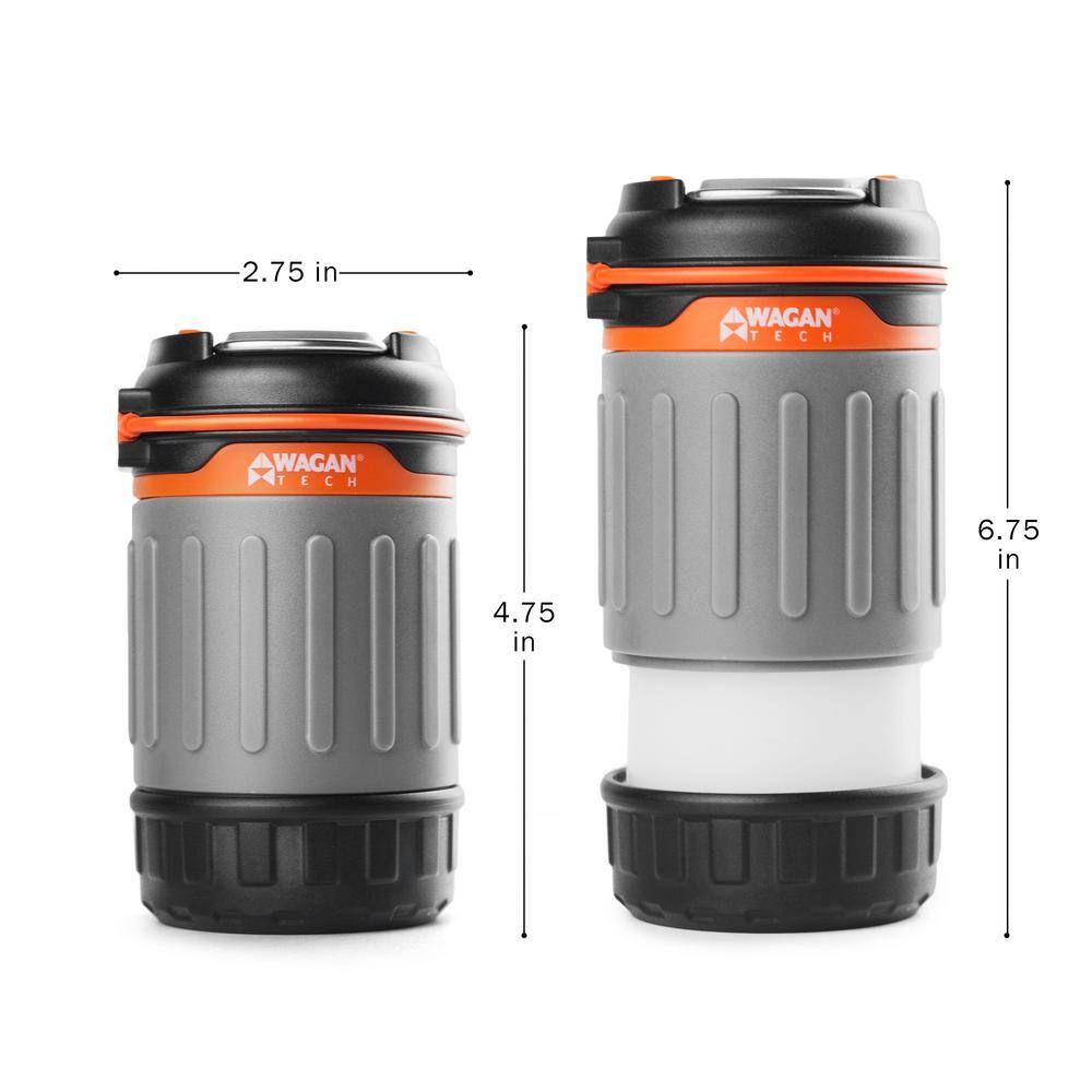 240 Lumens Brite-Nite Pop-Up Dome LED Lantern Spotlight Flashlight USB Rechargeable - Hercitys