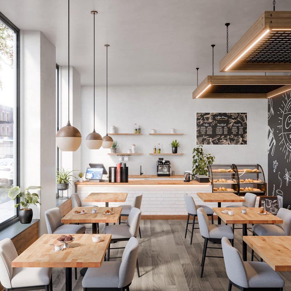 4 ft. L x 30 in. D Unfinished Birch Solid Wood Butcher Block Desktop Countertop With Eased Edge - Hercitys