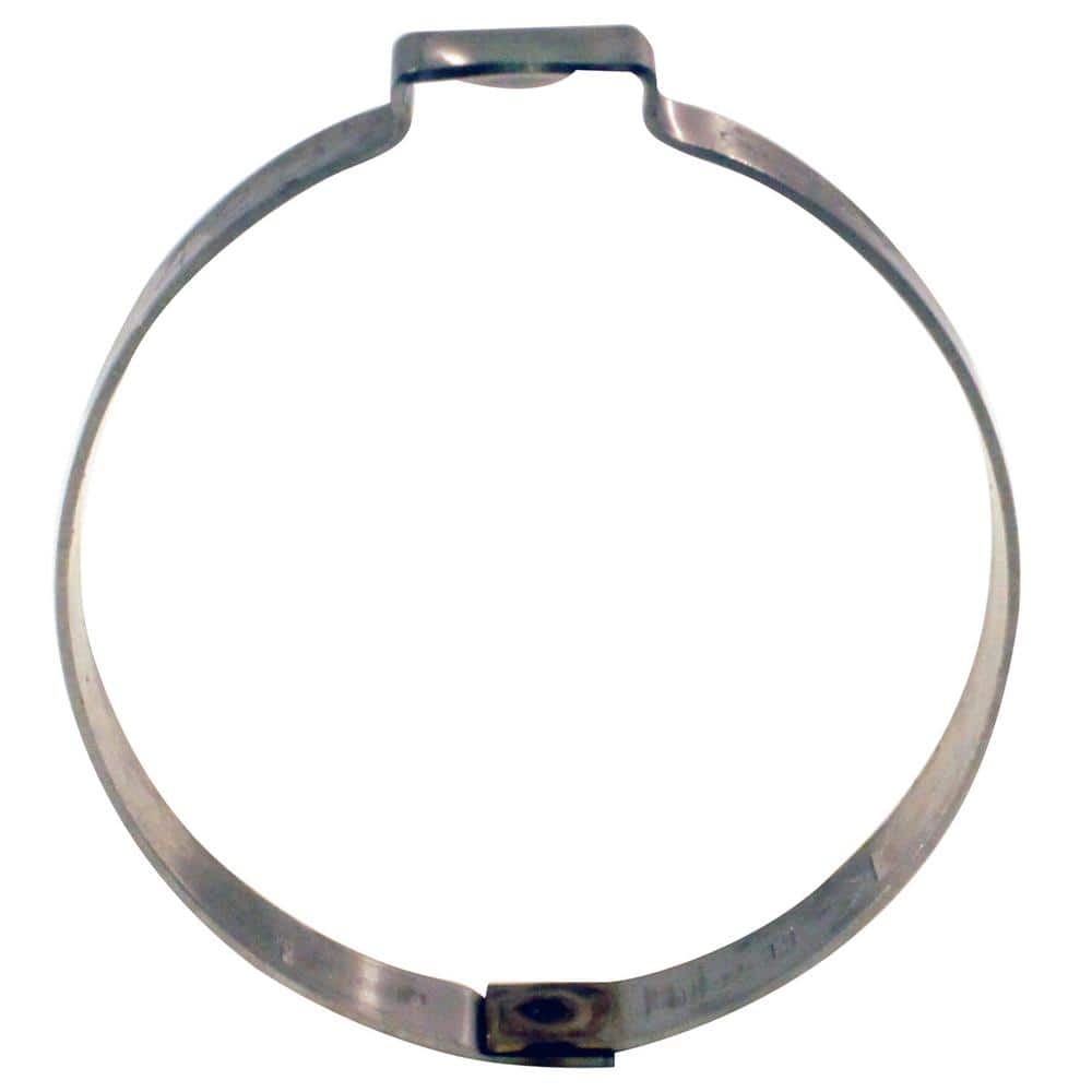 1 in. Stainless-Steel Poly Pipe Pinch Clamp Jar (100-Pack) - Hercitys