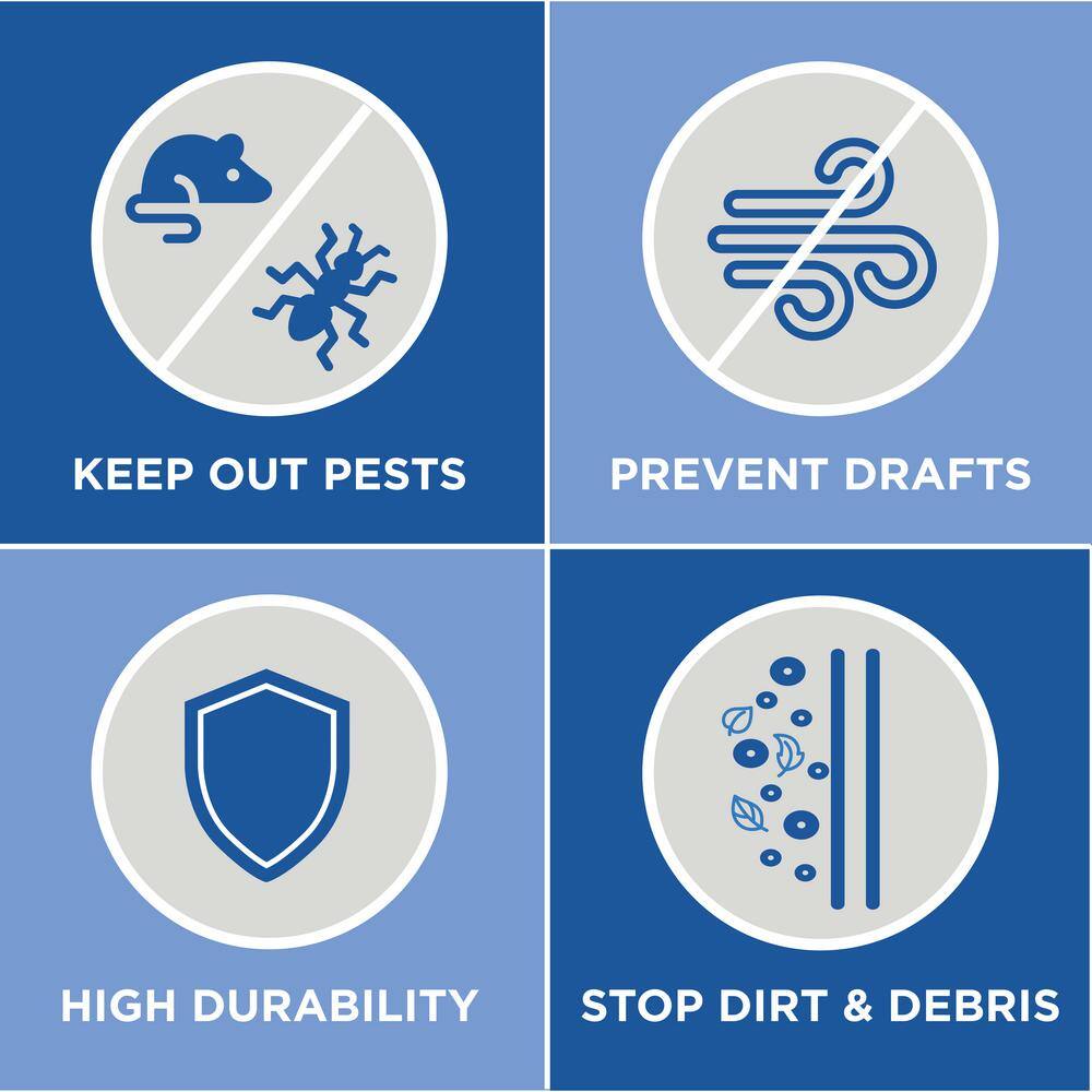 5 in. x 1/4 in. x 36 in. Bronze Aluminum Commercial Flat-Profile Threshold - Hercitys