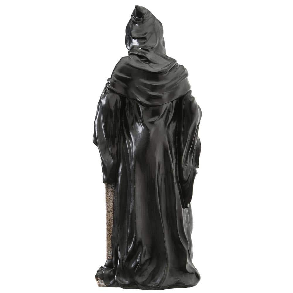 16 in. Grim Reaper Skeleton and Tombstone - Hercitys