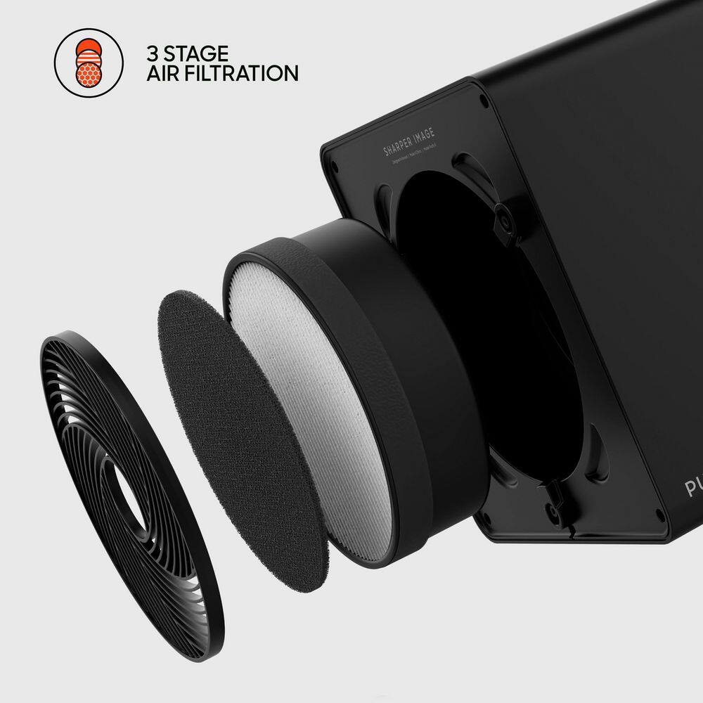 5-Air Purifier, Black - Hercitys