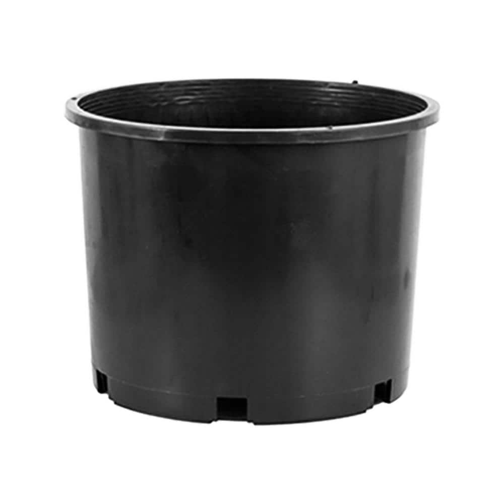15 in. W x 15 in. H 7 Gal. Round Wide Rim Durable Plastic Plant Nursery Pot (15-Pack) - Hercitys