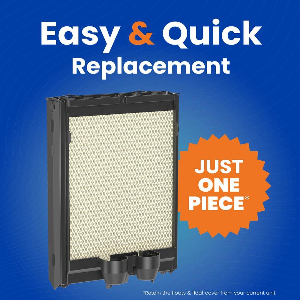 45 Series 10.5 in. Whole-House Water Panel Assembly Replacement Kit for Humidifier Models 400, 400A, 400M (2-count) - Hercitys