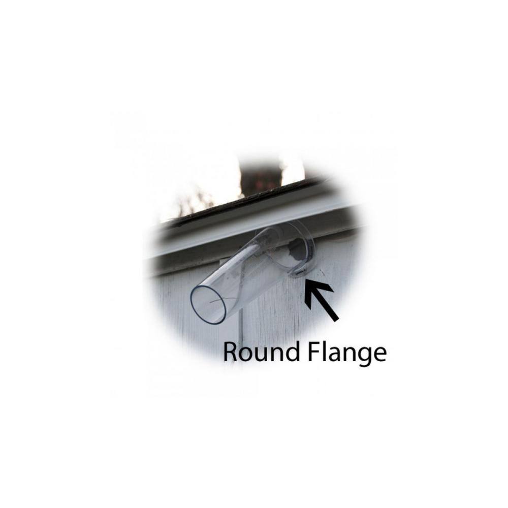 1-Way Exit Door (No Re-entry) Square Base Mounts on Walls/Structures for Squirrels, Rodents, Bats, etc (1-Pack) - Hercitys