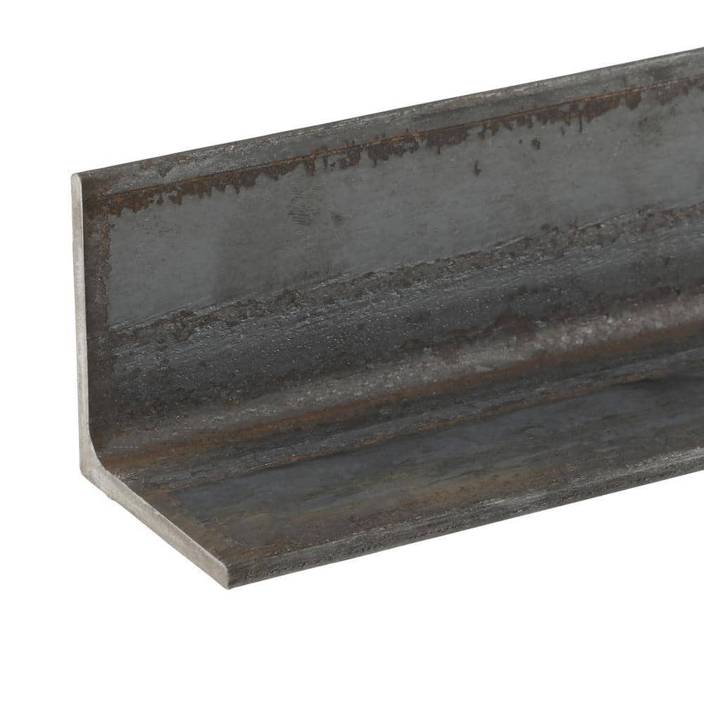 2 in. x 4 ft. – 3/16 in. Thick Plain Steel Angle - Hercitys