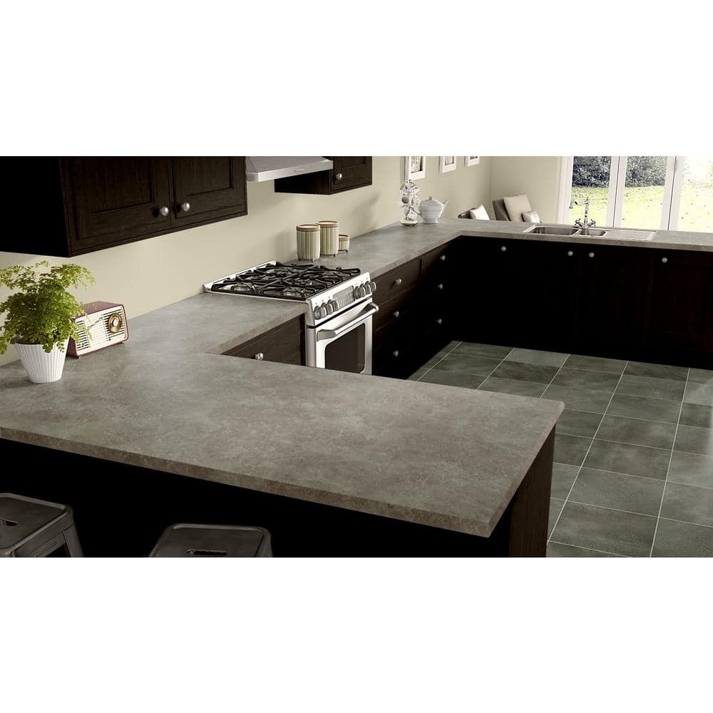 4 ft. x 8 ft. Laminate Sheet in Potter’s Clay with Premium Antique Finish - Hercitys