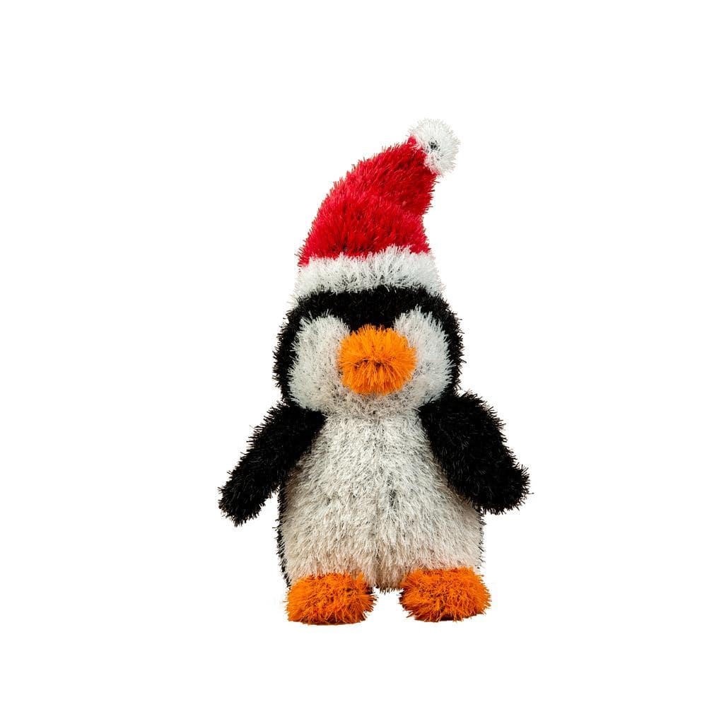 25 in. White Artificial Outdoor Holiday Yard Figurine Penguin 1-Piece - Hercitys