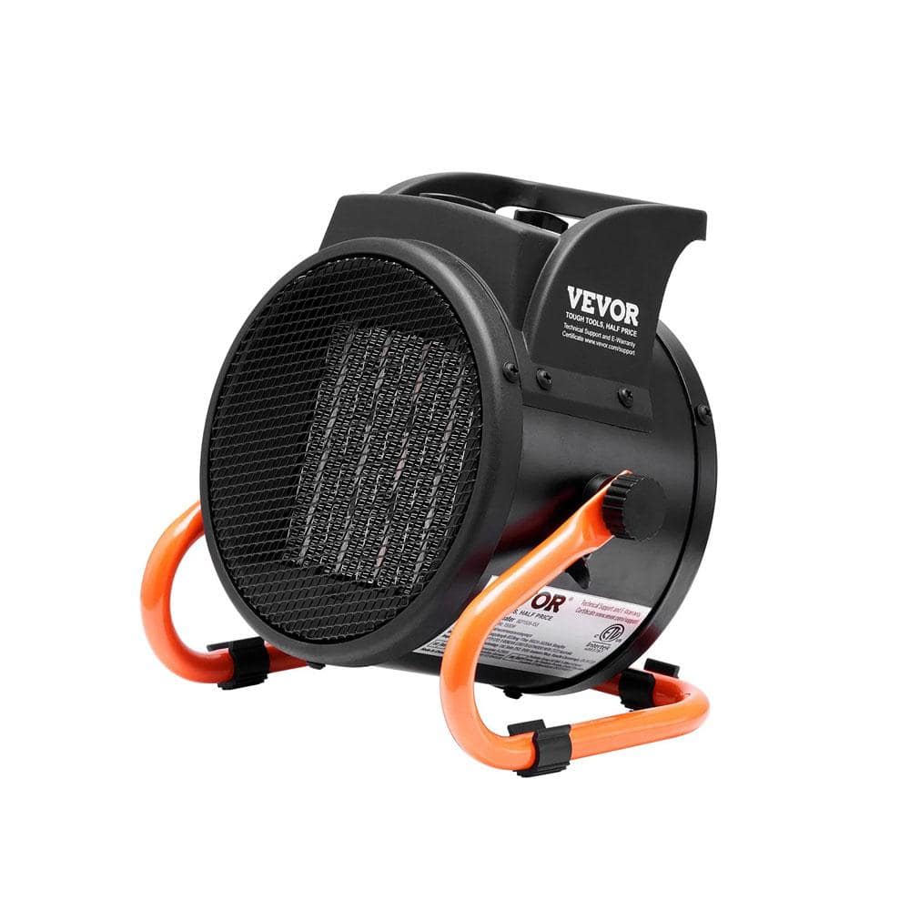 1500Watt Forced Air PTC Fast Heating Portable Greenhouse Heater Fan Electric Furnace with Overheat Protection, 3-Speed - Hercitys