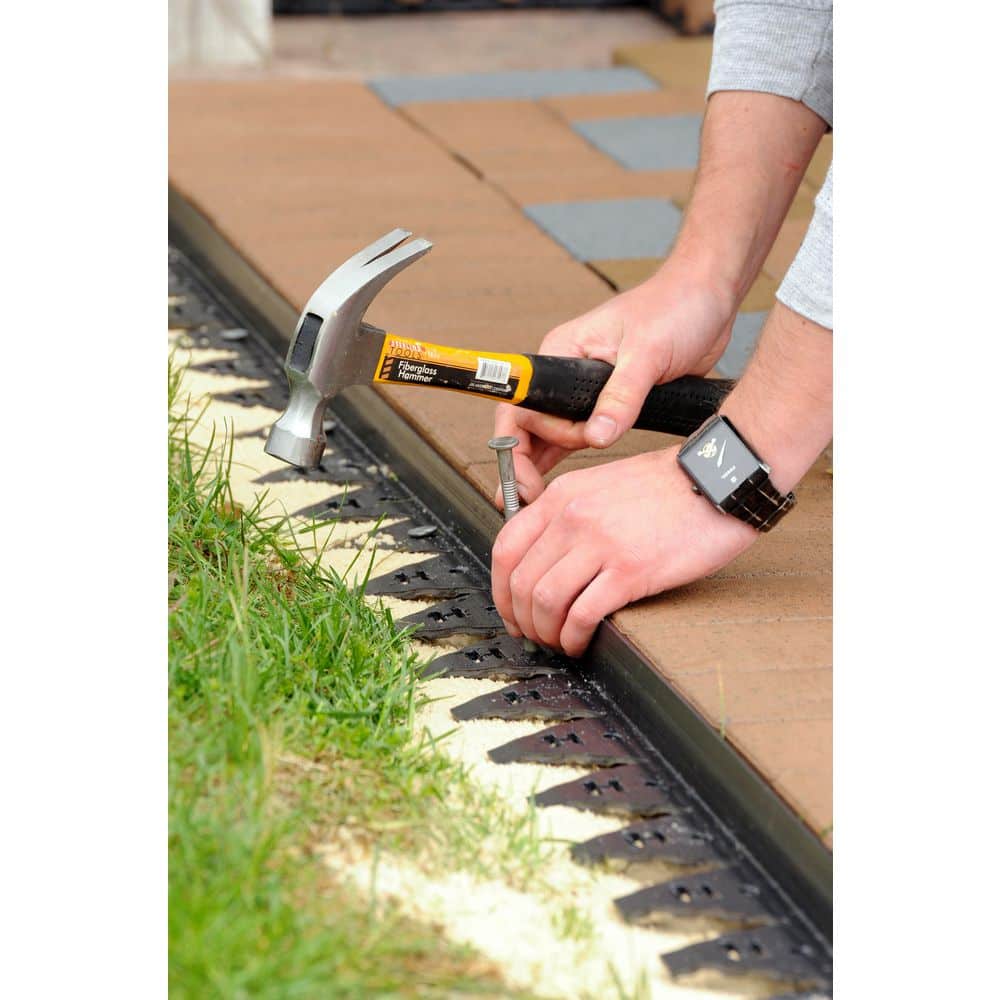 4 in. x 8 in. Pavers with Grid 16 in. x 16 in. x 1.75 in. Boardwalk Composite (1 unit / 1.78 sq. ft.) - Hercitys